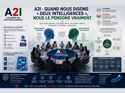 A2I : QUAND NOUS DISONS « DEUX INTELLIGENCES », NOUS LE PENSONS VRAIMENT A2I : QUAND NOUS DISONS « DEUX INTELLIGENCES », NOUS LE PENSONS VRAIMENT
