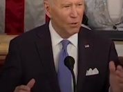 Joe Biden le 28 Avril 2021 devant le congres 