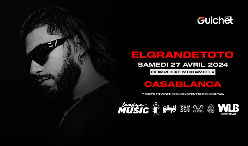 ELGRANDETOTO en Concert live à Casablanca 