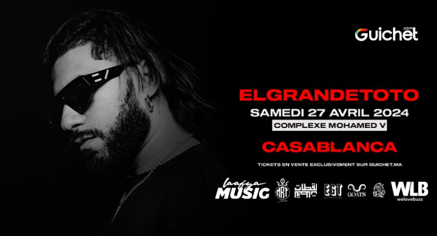 ELGRANDETOTO en Live concert à Casablanca 
