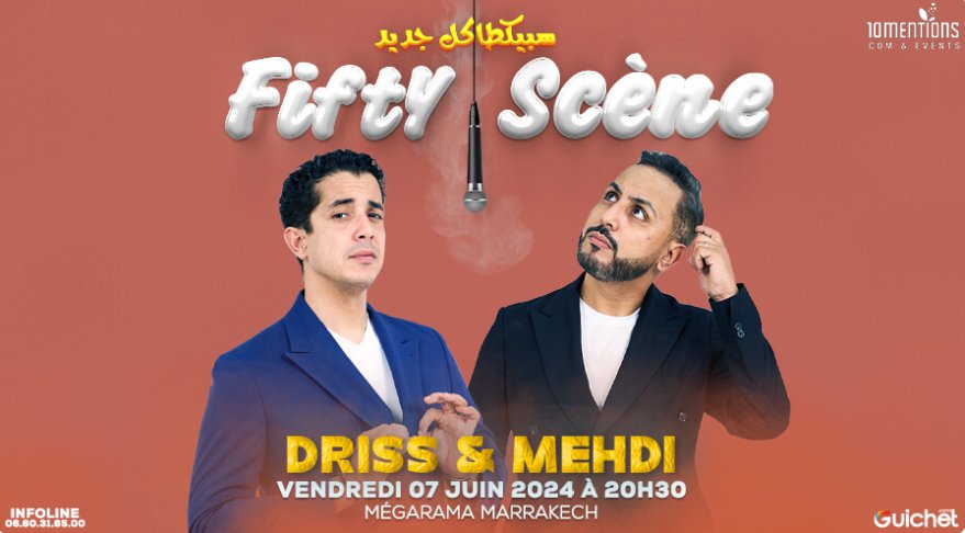 Spectacle Driss & Mehdi à Marrakech