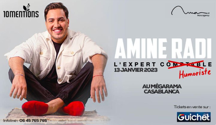 Amine Radi -L'expert humoriste à Rabat | Agenda | Portail de L'Opinion ...