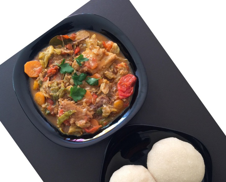 Un plat Gabonais "Poisson Salé" Un plat Gabonais "Poisson Salé"