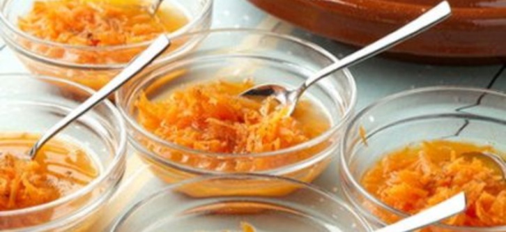 Salade : carottes râpées à l'orange Salade : carottes râpées à l'orange