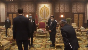 SM le Roi recevant Meir Ben-Shabbat, conseiller à la sécurité nationale d'Israël SM le Roi recevant Meir Ben-Shabbat, conseiller à la sécurité nationale d'Israël