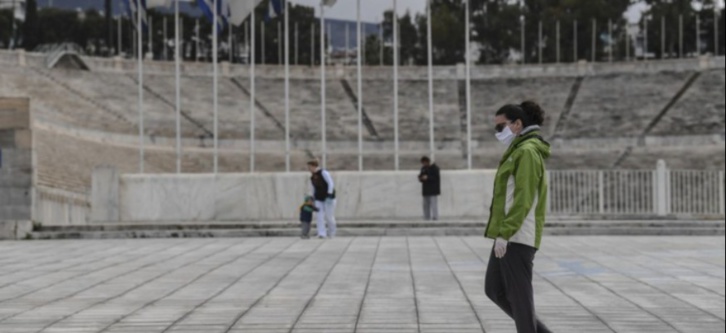 La Grèce en confinement partiel La Grèce en confinement partiel