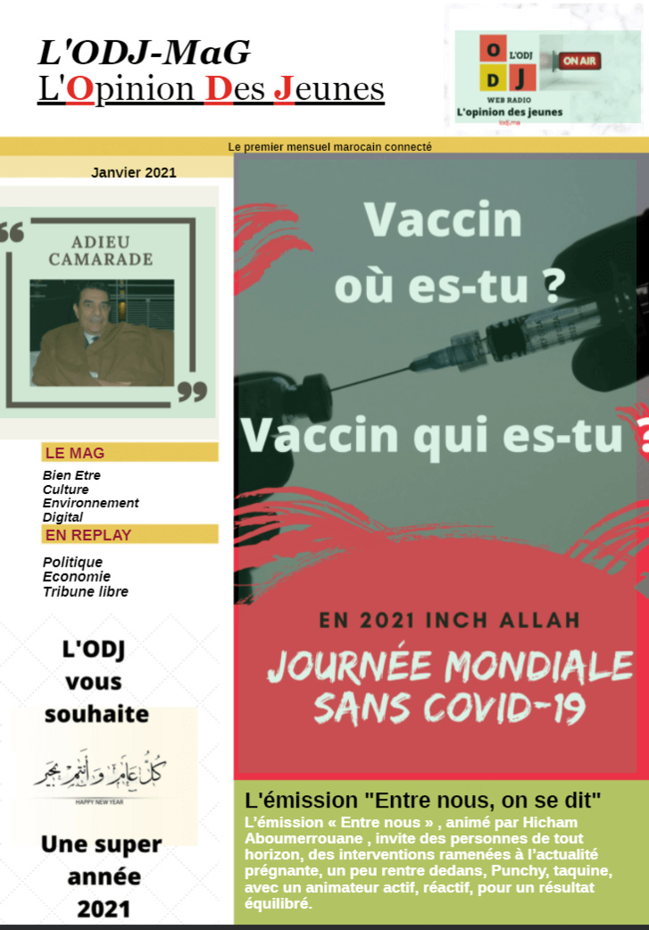 L'ODJ MaG Décembre 2020 L'ODJ MaG Décembre 2020