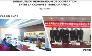 BANK OF AFRICA multiplie ses accords de partenariat en Chine BANK OF AFRICA multiplie ses accords de partenariat en Chine