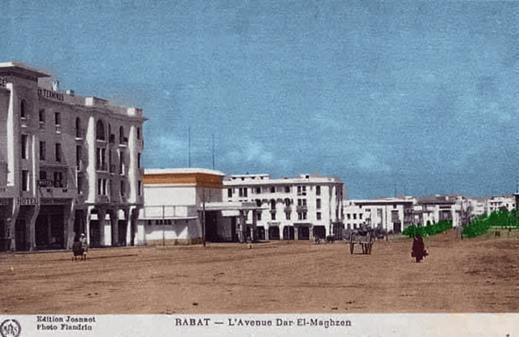 Rabat en voiture et en couleur Rabat en voiture et en couleur