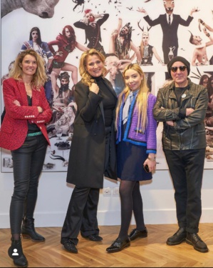Caroline Gaudiault, Natacha Dassault, Sophia Sehimi et Gérard Rancinan