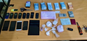 La police interpelle 5 trafiquants de drogue 