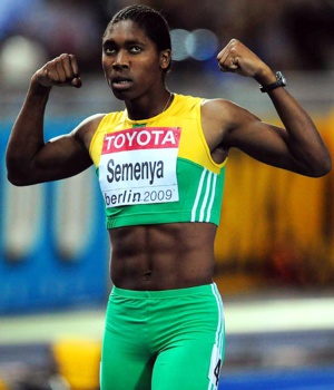 Catser Semenya, athlète sud-africaine à laquelle il est demandé de réduire son taux de testostérone...