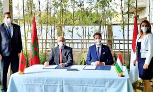 Nouveau consulat honoraire de  Hongrie à Marrakech