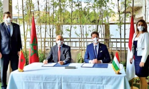 Nouveau consulat honoraire de  Hongrie à Marrakech