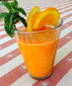 Jus de carottes à l’orange Jus de carottes à l’orange