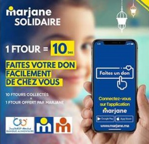 "Marjane solidaire", une opération lancée par Marjane Holding et la Banque Alimentaire "Marjane solidaire", une opération lancée par Marjane Holding et la Banque Alimentaire