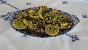 Tagine mqualli aux artichauts Tagine mqualli aux artichauts