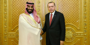 Le prince MBS avec le président turc Erdogan : 'Je t'aime... moi non plus !'