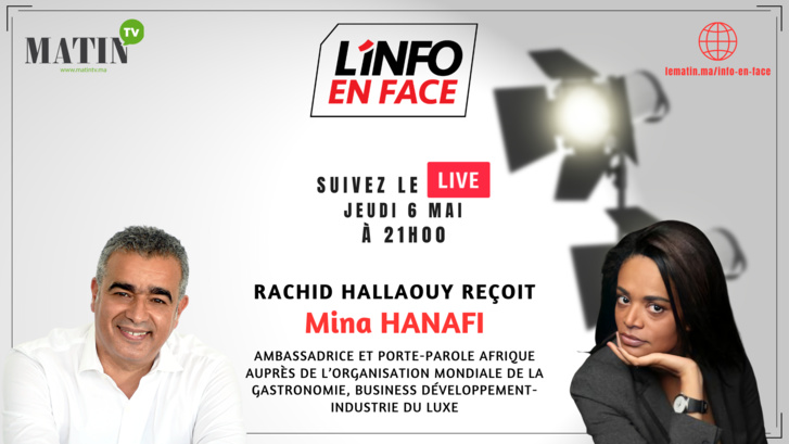 L'info en Face avec Mina Hanafi