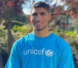 L'UNICEF : Achraf Hakimi désigné champion des droits de l'enfant au Maroc L'UNICEF : Achraf Hakimi désigné champion des droits de l'enfant au Maroc