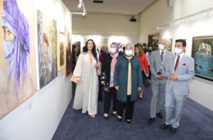 Rabat : exposition sous le signe " l'art au service d'une cause noble " Rabat : exposition sous le signe " l'art au service d'une cause noble "