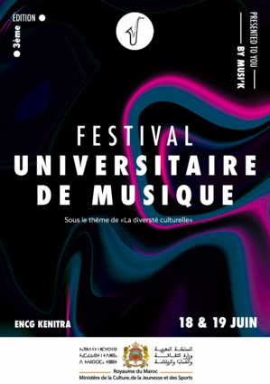 Kenitra accueillera la 3ème édition du Festival universitaire de musique