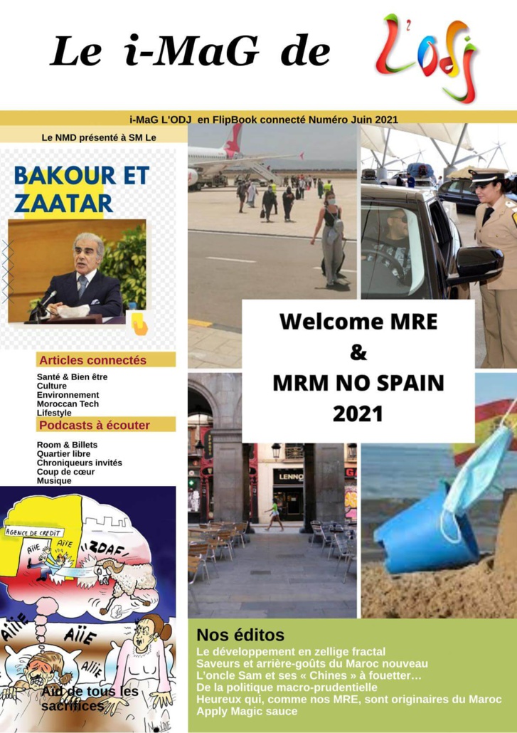 Parution de L'ODJ i-MaG Juin 2021 Parution de L'ODJ i-MaG Juin 2021
