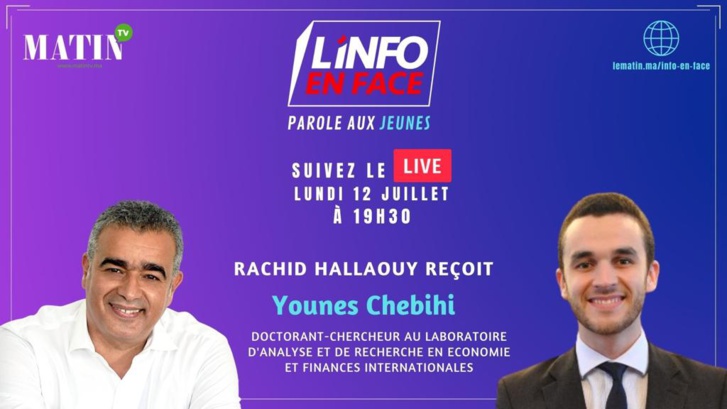 Younes Chbihi à l'Info en Face, parole aux jeunes Younes Chbihi à l'Info en Face, parole aux jeunes