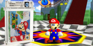 Super Mario : Une cartouche vendue à 1,3 millions d'euros aux enchères !
