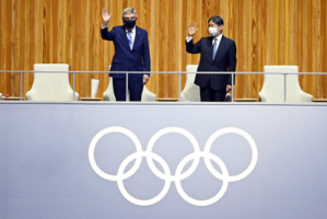 Cérémonie d'ouverture des JO de Tokyo : Défilé de la délégation  marocaine