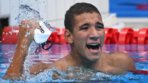 JO : Le Tunisien Ahmed Hafnaoui a remporté la médaille d’or sur 400m nage libre