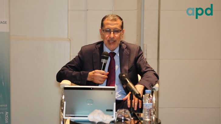 Saad Dine EL OTMANI, SG du PJD fait son bilan chez l'APD Saad Dine EL OTMANI, SG du PJD fait son bilan chez l'APD