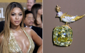 Beyoncé porte le diamant jaune le plus célèbre au monde 