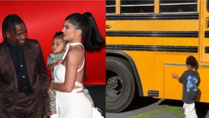 Travis Scott achète un bus scolaire à sa fille de 3 ans, Stormi