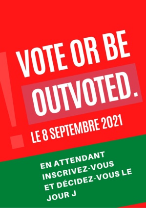 On est le 8 Septembre, allons voter ! On est le 8 Septembre, allons voter !