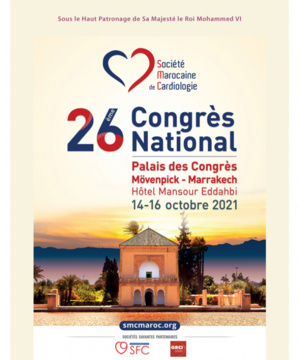 26 ème congrès national de cardiologue du 14 au 16 octobre 2021 à Marrakech 26 ème congrès national de cardiologue du 14 au 16 octobre 2021 à Marrakech
