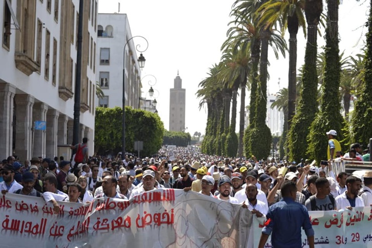 Enseignement : Les contractuels de retour dans les rues de Rabat