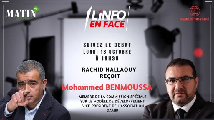 L'Info en Face reçoit Mohammed Benmoussa