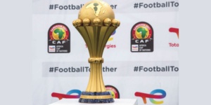 Le trophée de la Coupe d’Afrique des Nations (CAN).