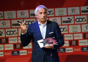 Le sélectionneur national Vahid Halilhodzic Le sélectionneur national Vahid Halilhodzic