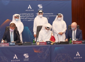Le Qatar signe un partenariat avec Accor pour la Coupe du monde 2022 Le Qatar signe un partenariat avec Accor pour la Coupe du monde 2022