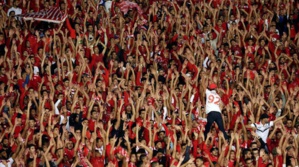 Le public du Wydad de Casablanca. Le public du Wydad de Casablanca.