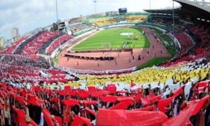 Le public du Raja et du Wydad de Casablanca. Le public du Raja et du Wydad de Casablanca.