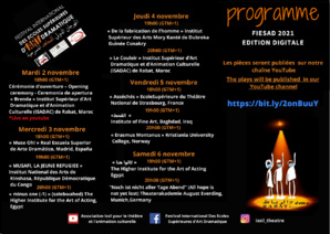 Festival International des Ecoles Supérieures d’Art Dramatique Festival International des Ecoles Supérieures d’Art Dramatique