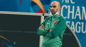 Walid Regragui, entraîneur du Wydad. Walid Regragui, entraîneur du Wydad.