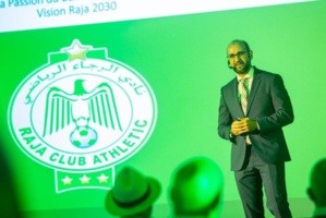 Anis Mahfoud, président du Raja de Casablanca. Anis Mahfoud, président du Raja de Casablanca.