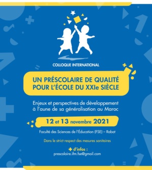 Colloque international dédié à l'éducation de la petite enfance Colloque international dédié à l'éducation de la petite enfance