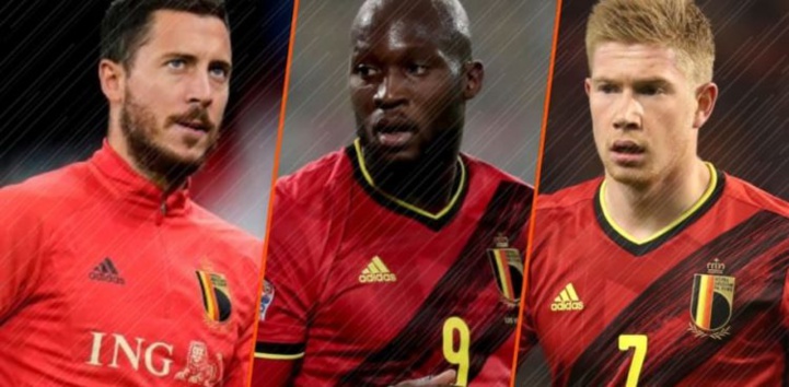 Hazard,Lukaku et de Bruynsont les pricipaux atouts des diables de belgiques