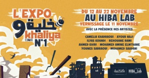 HIBA_Lab : lancement de la première édition de la bande dessinée Khaliya9 HIBA_Lab : lancement de la première édition de la bande dessinée Khaliya9