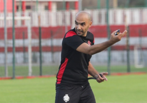 Walid Regragui, entraîneur du Wydad. Walid Regragui, entraîneur du Wydad.